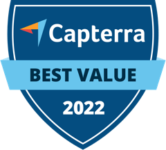Capterra Best Value for Marketing Tools Oct-22